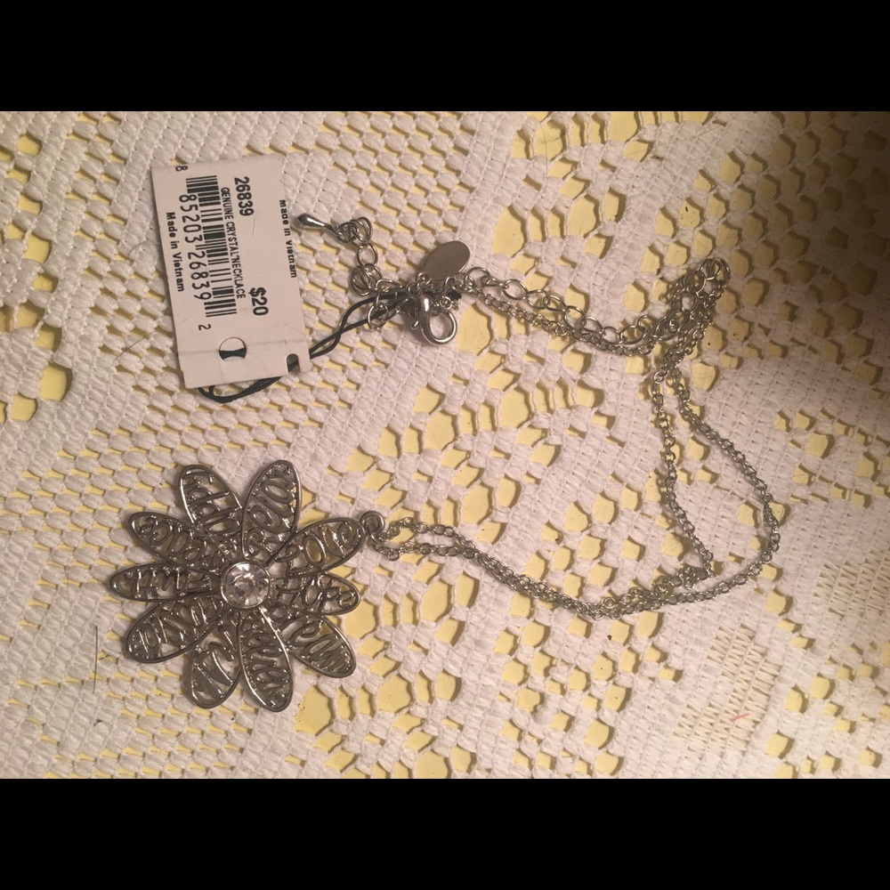 Cookie lee sunflower necklace